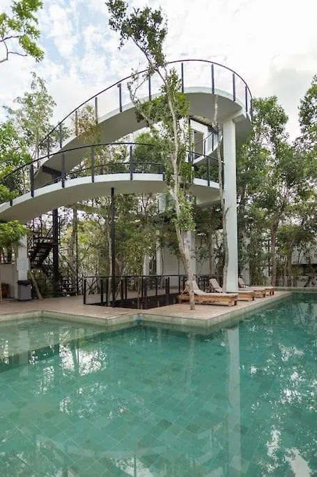 Stunning 4Br - Rooftop Pool, 5 Mins To Beach Τουλούμ Βίλα