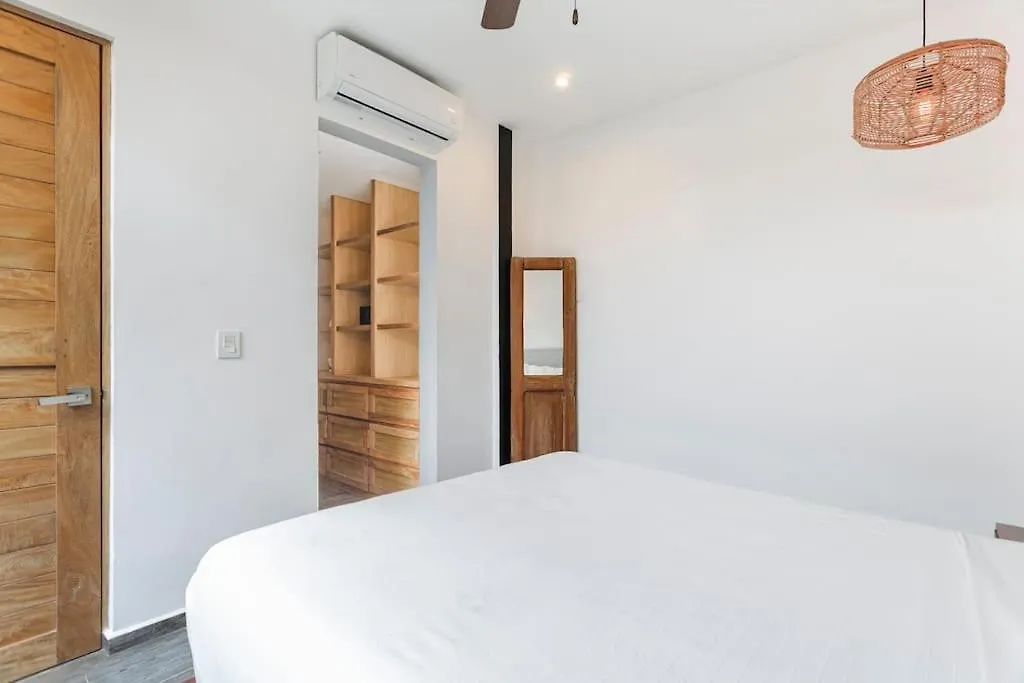 Stunning 4Br - Rooftop Pool, 5 Mins To Beach Τουλούμ 0*,  Μεξικό